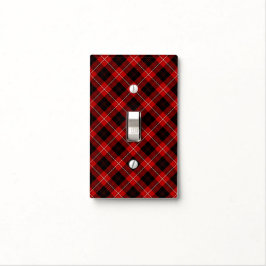 Clan Cunningham Tartan Red and Black Kariert