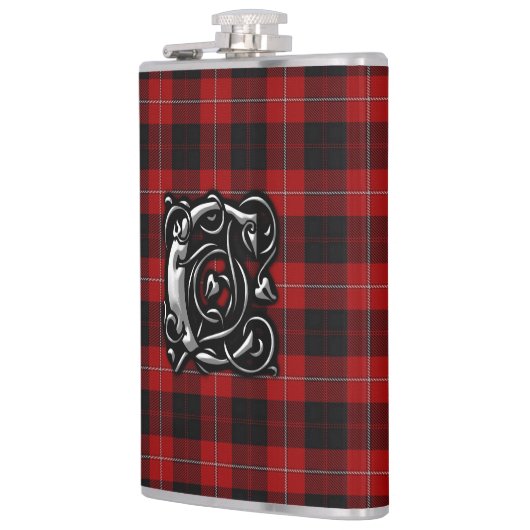 Clan Cunningham Tartanalter Scottish Flachmann (Links)