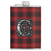 Clan Cunningham Tartanalter Scottish Flachmann (Vorderseite)