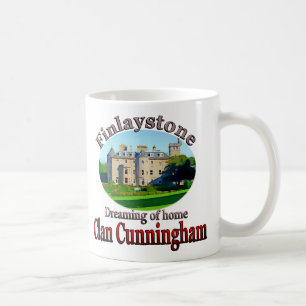 Clan Cunningham träumt von Heimat Finlaystone Kaffeetasse