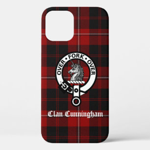 Clan Cunningham Wappen Abzeichen und Tartan Case-Mate iPhone Hülle