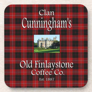 Clan Cunningham's Old Finlaystone Kaffee Co. Getränkeuntersetzer