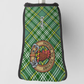 Clan Currie Rooster Wappen über Tartan Golf Head C Headcover (Rotieren 90)