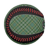 Clan Currie Scottish Tartan Baseball (Vorderseite Links)