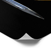 Clan Currie Scottish Tartan Poster (Ecke)