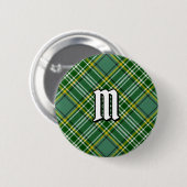 Clan Currie Tartan Button (Vorne & Hinten)