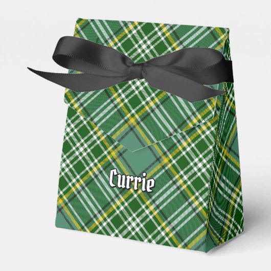 Clan Currie Tartan Geschenkschachtel (Vorderseite)