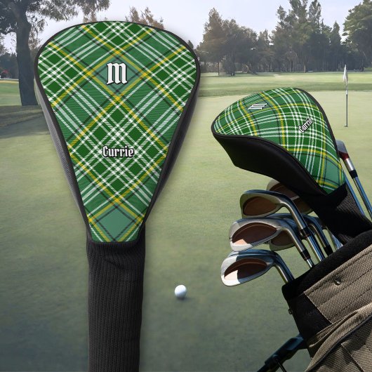 Clan Currie Tartan Golf Headcover