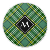 Clan Currie Tartan Keramikknauf (Vorderseite)
