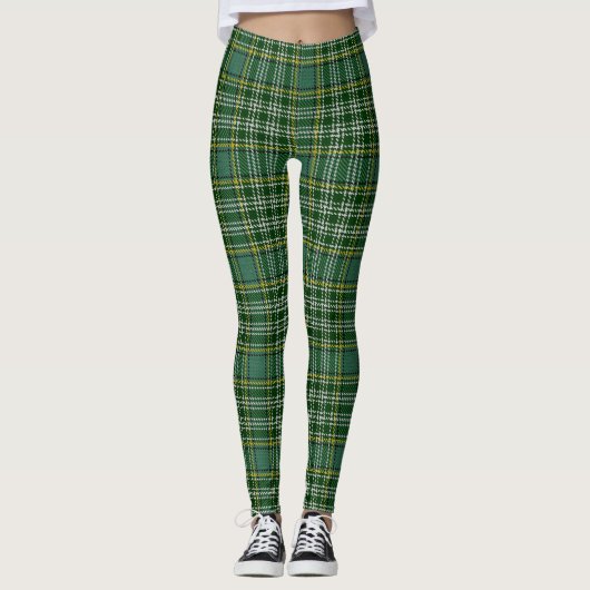 Clan Currie Tartan Leggings (Vorderseite)