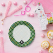 Clan Currie Tartan Pappteller (Party)