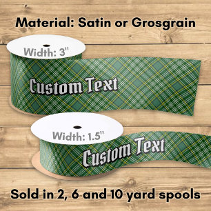 Clan Currie Tartan Satinband