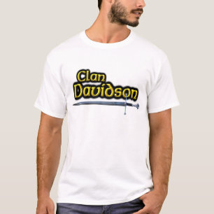 Clan Davidson Inspirierte Scottish T-Shirt