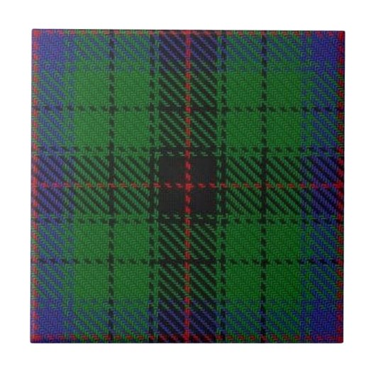 Clan Davidson Scottish Expressions Tartan Fliese (Vorderseite)