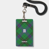 Clan Davidson Tartan Ausweis (Front with Lanyard)