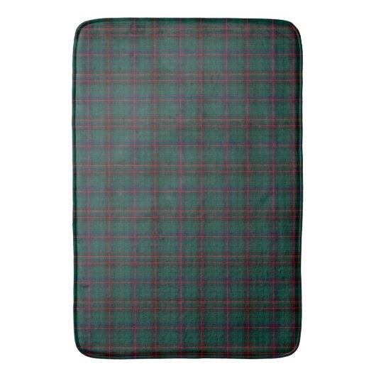 Clan Davidson Tartan Badematte (Vorderseite Vertikal)