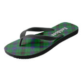 Clan Davidson Tartan Badesandalen (Schrägansicht)