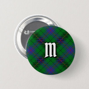 Clan Davidson Tartan Button