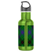 Clan Davidson Tartan Edelstahlflasche (Rückseite)