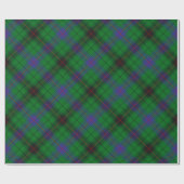 Clan Davidson Tartan Geschenkpapier (Flach)