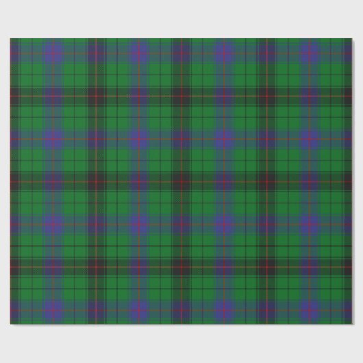 Clan Davidson Tartan Geschenkpapier (Flach)