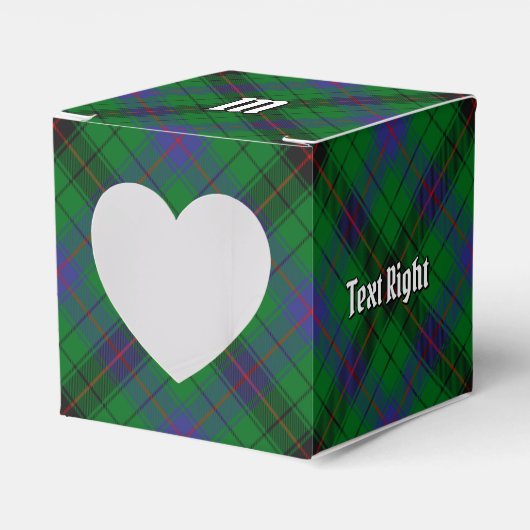 Clan Davidson Tartan Geschenkschachtel (Vorderseite)