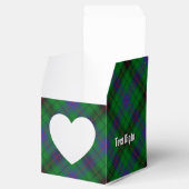 Clan Davidson Tartan Geschenkschachtel (Geöffnet)
