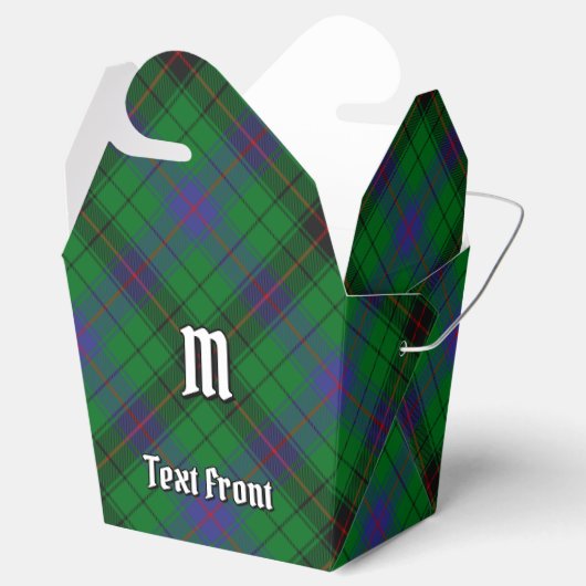 Clan Davidson Tartan Geschenkschachtel (Geöffnet)