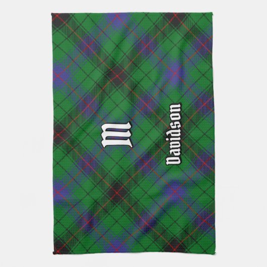 Clan Davidson Tartan Geschirrtuch (Vertikal)