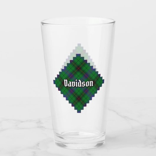 Clan Davidson Tartan Glas (Rückseite)