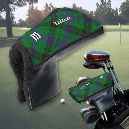 Clan Davidson Tartan Golf Headcover