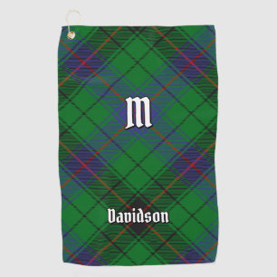 Clan Davidson Tartan Golfhandtuch