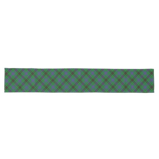 Clan Davidson Tartan Großer Tischläufer (Horizontal)