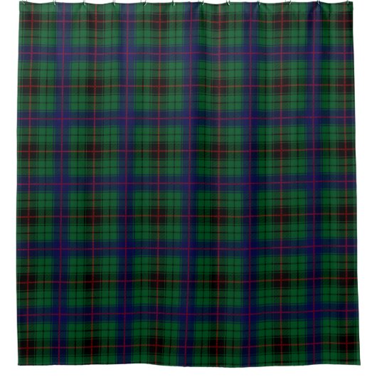 Clan Davidson Tartan Kariert Duschvorhang (Vorderseite)