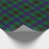 Clan Davidson Tartan Kariert Geschenkpapier (Ecke)