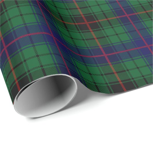 Clan Davidson Tartan Kariert Geschenkpapier (Rolleneckpunkt)