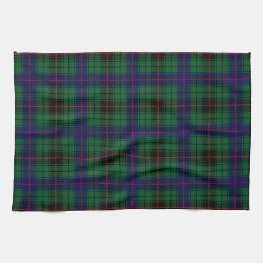 Clan Davidson Tartan Kariert Geschirrtuch (Horizontal)