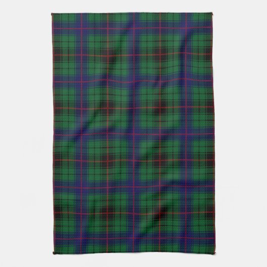 Clan Davidson Tartan Kariert Geschirrtuch (Vertikal)
