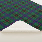 Clan Davidson Tartan Kariert Sherpadecke (3/4)