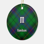 Clan Davidson Tartan Keramik Ornament (Links)