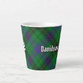 Clan Davidson Tartan Milchtasse (Vorderseite)