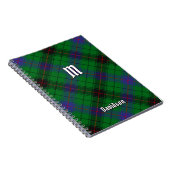 Clan Davidson Tartan Notizblock (Rechte Seite)
