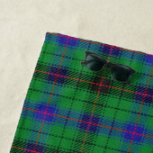 Clan Davidson Tartan Strandtuch (Beispiel)