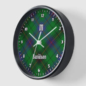 Clan Davidson Tartan Uhr (Winkel)
