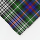 Clan Davidson von Tulloch Dress Tartan Kariert Fleecedecke (Ecke)