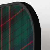 Clan Davidson Wappen Abzeichen und Tartan Pickleball Schläger (Linke Seite)