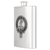 Clan Davidson Wappen Flask Flachmann (Links)