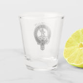Clan Davidson Wappen Shot Glass Schnapsglas (Rückseite)
