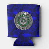 Clan Davidson Wappen & Tartan Knot Dosenkühler (Rückseite)