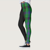 Clan Davidson Wappen & Tartan Leggings (Links)